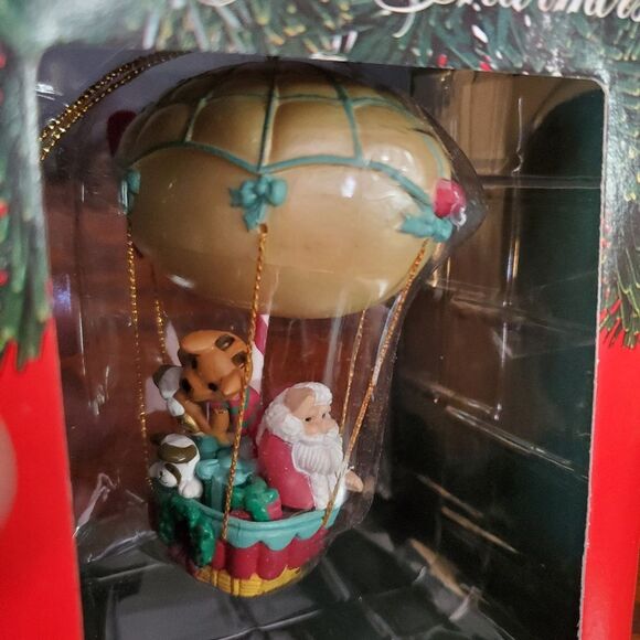 Hot Air Balloon Blimp Christmas Ornament - Picture 2 of 5